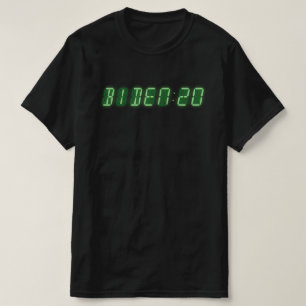Camiseta Joe Biden 2020 Digital Clock