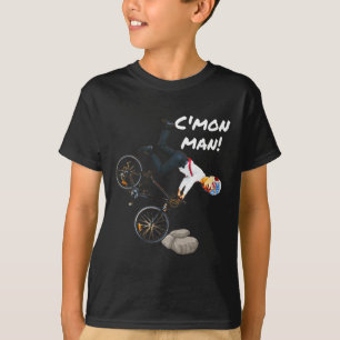 Camiseta Joe Biden Bicicleta Acidente Engraçado Trump Fez R