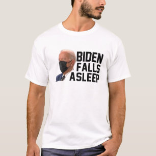 Camiseta Joe Biden Cai No Sono Engraçado Joe Biden Dormind