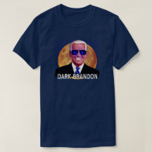 Joe Biden como T-Shirt Brandon Escuro