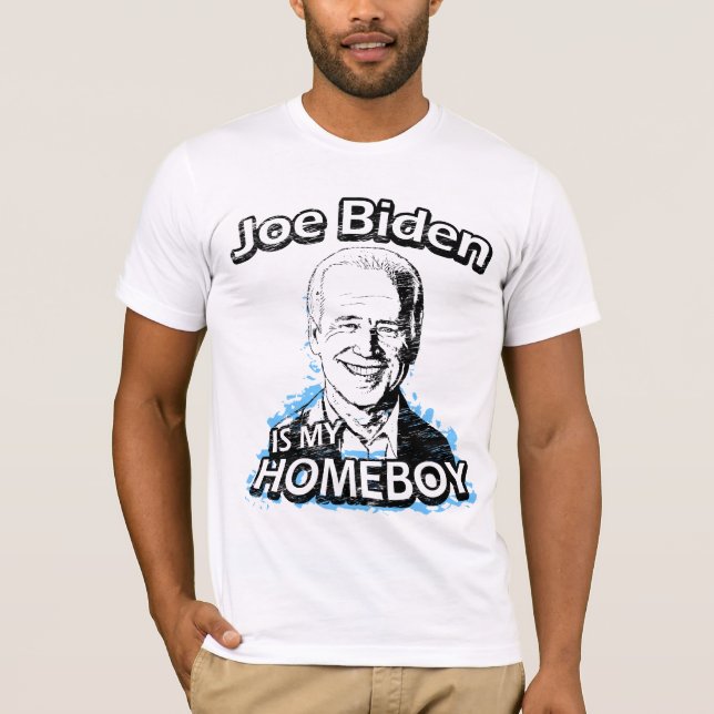 Camiseta Joe Biden é meus t-shirt do ficar em casa (Frente)
