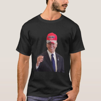 Camiseta Joe Biden engraçado usa boné Trump 2024