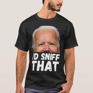 Camiseta Joe Biden, eu cheiraria aquele chá, Antisbiden Eng