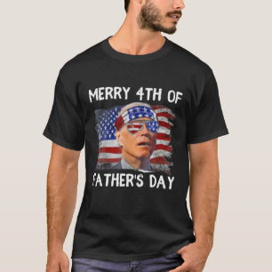 Camiseta Joe Biden Feliz 4º Do Dia de os pais Engraçado 4º