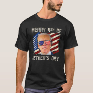 Camiseta Joe Biden Feliz 4 De Dia de os pais Quarto De Julh