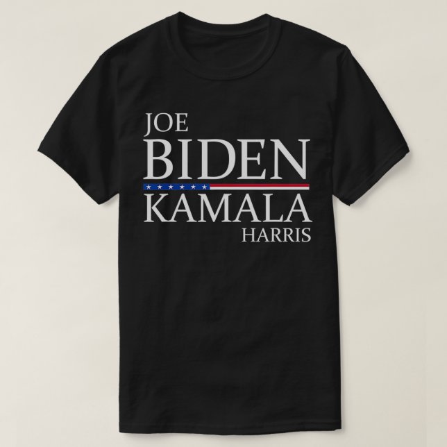 Camiseta Joe Biden Kamala Harris Democrata 2020 Biden Harri (Frente do Design)