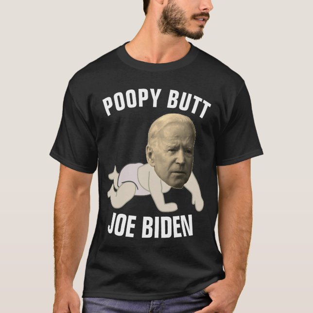 Camiseta JOE BIDEN POPPY BUMBUM engraçada T-Shirts (Frente)