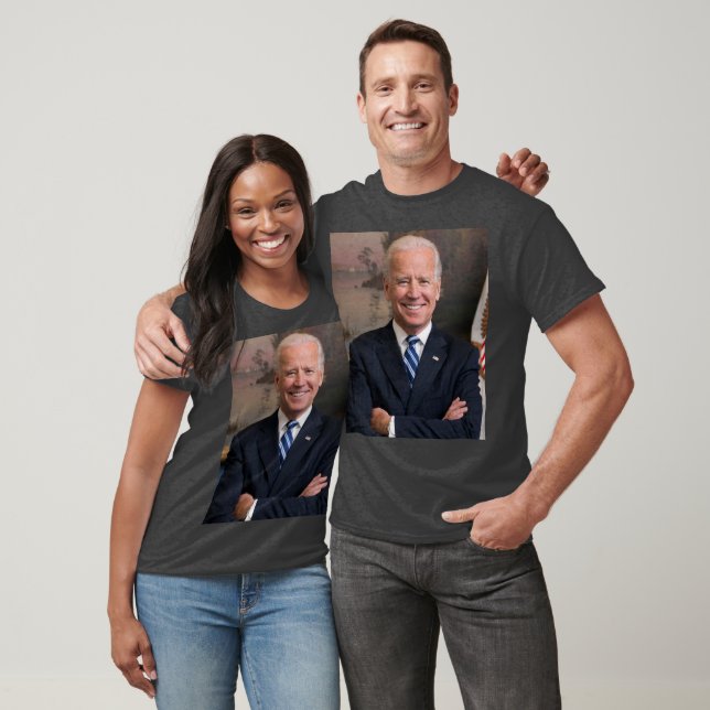 Camiseta Joe Biden Presidente Retrato Oficial Unisex (Unissex)