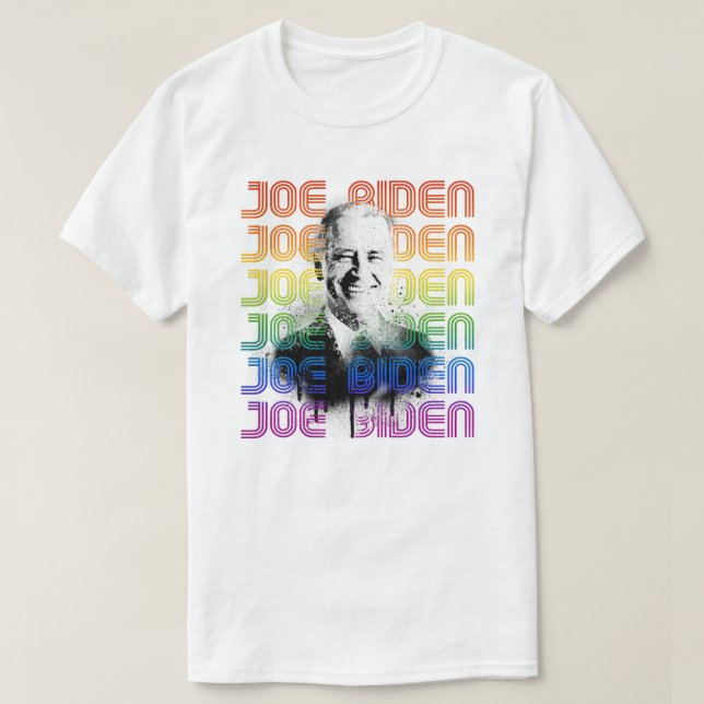 Camiseta Joe Biden Pride (Frente do Design)