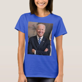 Camiseta Joe Biden Retrato Oficial, ZSSG Mulheres