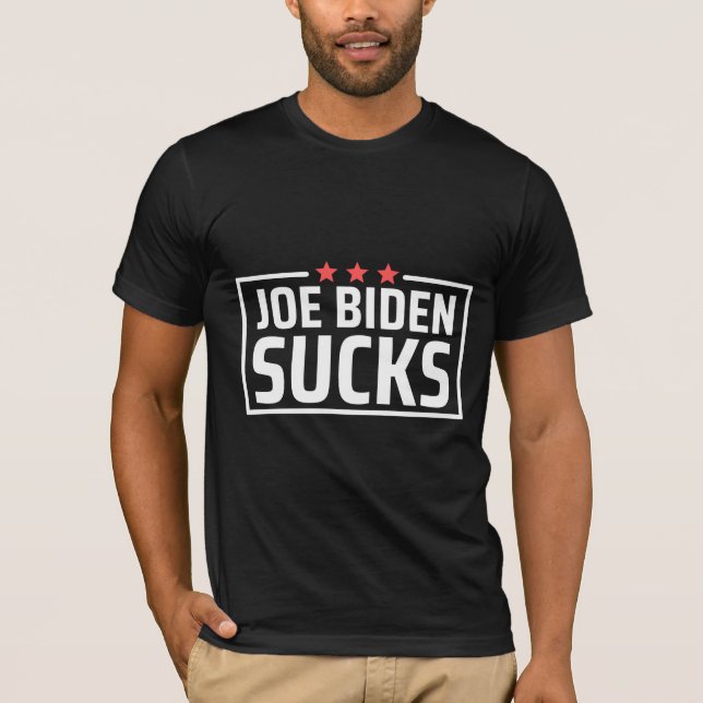 Camiseta joe Biden Sucks (Frente)