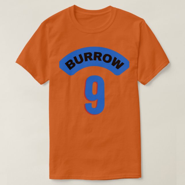 Camiseta Joe Burrow 9 Jersey 1 (Frente do Design)
