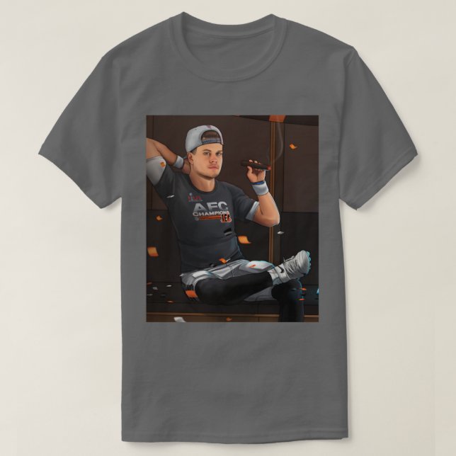 Camiseta Joe burrow bengals 18 (Frente do Design)