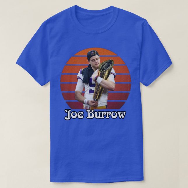 Camiseta joe burrow bengals art 7 (Frente do Design)