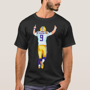Camiseta Joe Burrow No 9 Bengals TSirt