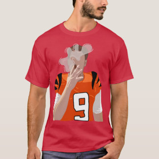 Camiseta Joe Burrow Smoking Cigar