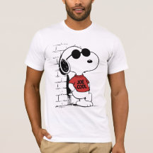Camiseta Joe Cool Snoopy | Desenho Animado Legal