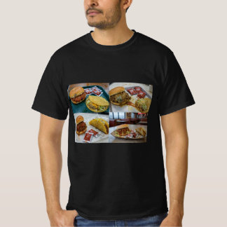 Camiseta Joe desleixado e taco