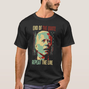 Camiseta Joe End Of Cote Repete A Linha
