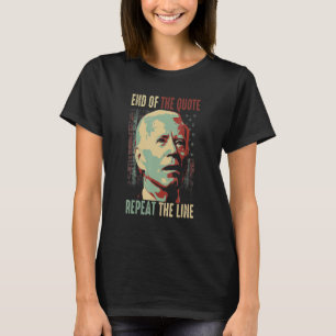 Camiseta Joe End Of Cote Repete A Linha 6