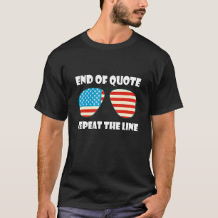 Camiseta Joe End Of Cote Repete A Linha Homens E Mulheres