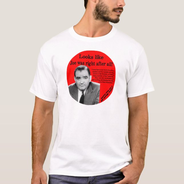 Camiseta Joe era direito (Frente)