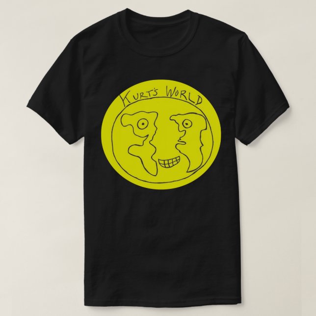 Camiseta Joe Keery Spree Kurts Coletivo do Logótipo Mundial (Frente do Design)