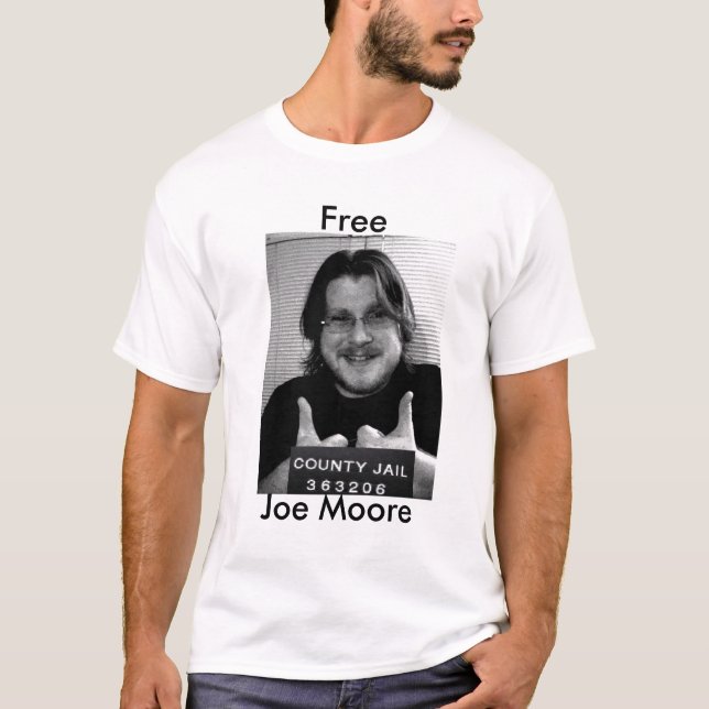 Camiseta Joe livre Moore (Frente)