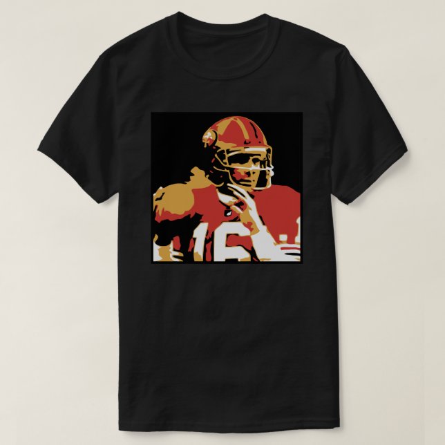 Camiseta Joe Montana "O GOAT" (Frente do Design)