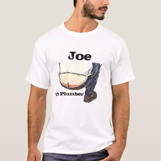 Camiseta Joe o t-shirt de ButtCrack do canalizador