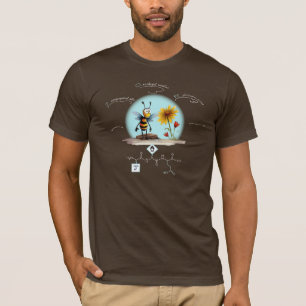 Camiseta Joe Peptide, Bee-7 com texto personalizado, escuro