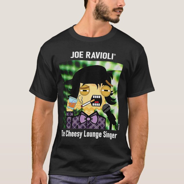 Camiseta Joe Ravioli O Cantor Do Salão De Cheesy (Frente)