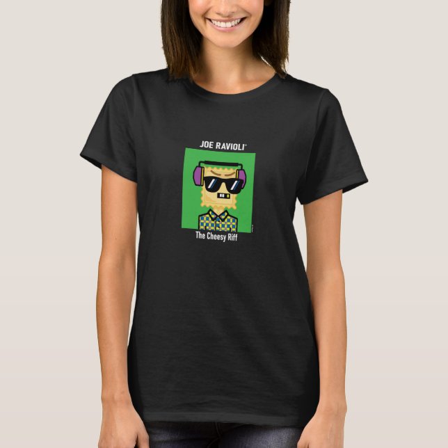 Camiseta Joe Ravioli The Cheesy Riff (Frente)