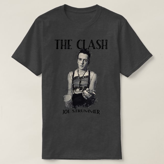 Camiseta Joe Strummer (Frente do Design)
