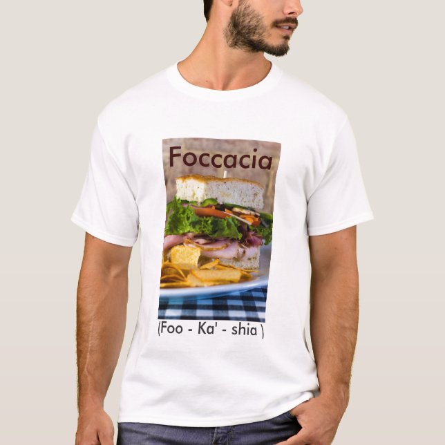 Camiseta Joel Cookston&apos; fotos 037 de s, Foccacia, (Frente)