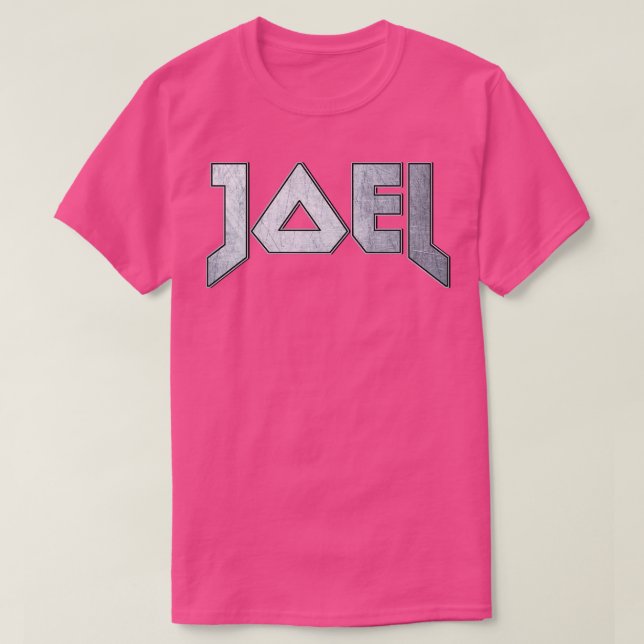 Camiseta Joel de metal pesado (Frente do Design)