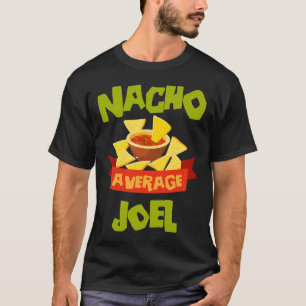 Camiseta Joel Não Médio Personalizado Aniversário Divertido