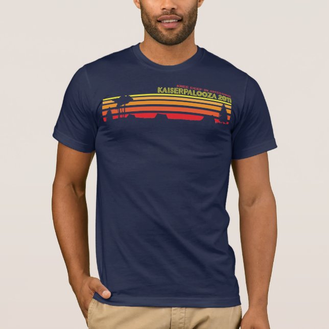 Camiseta Joelho profundamente em impressionante (Frente)