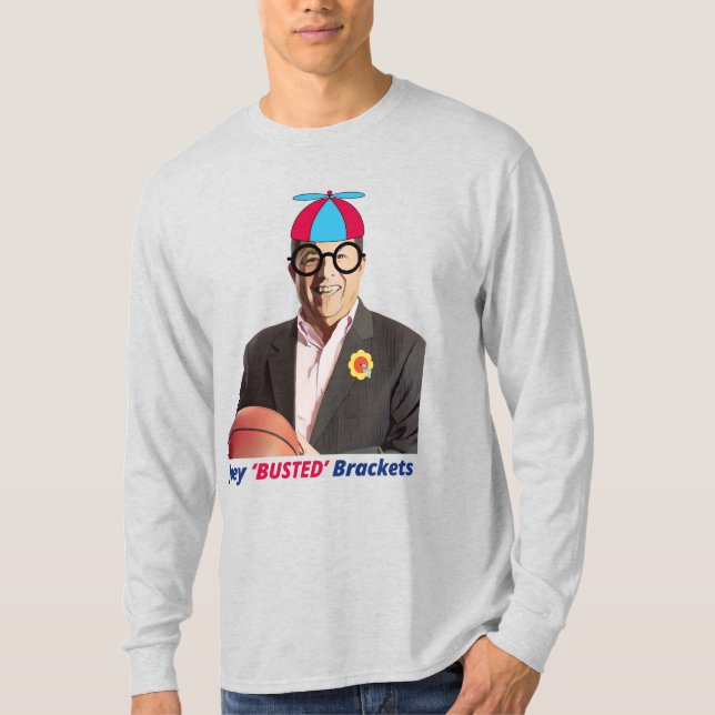 Camiseta Joey Busted Brackets com manga longa (Frente)