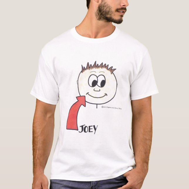 Camiseta Joey com seta (Frente)