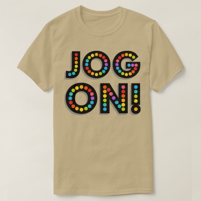 CAMISETA JOG ON (Frente do Design)