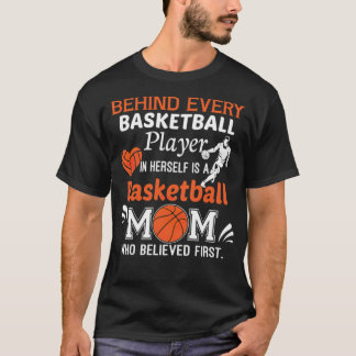 Camiseta Jogada de basquete da equipe de basquete da Mãe T
