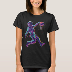 Camiseta Jogada de bola de Trabalho de arte de basquete - A