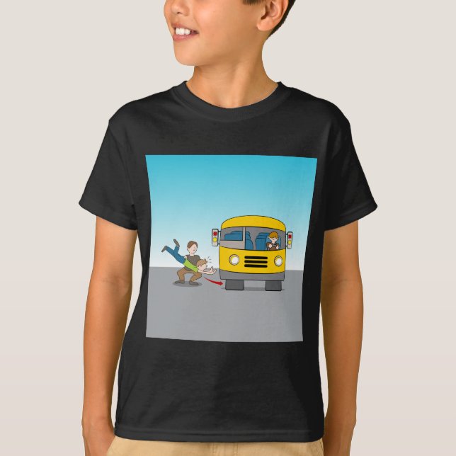 Camiseta Jogado sob o ônibus (Frente)