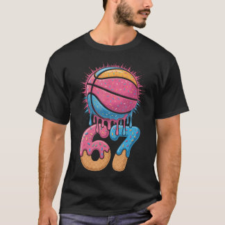 Camiseta Jogador 67 Número 67 Sorvete de Basquete B-Ball