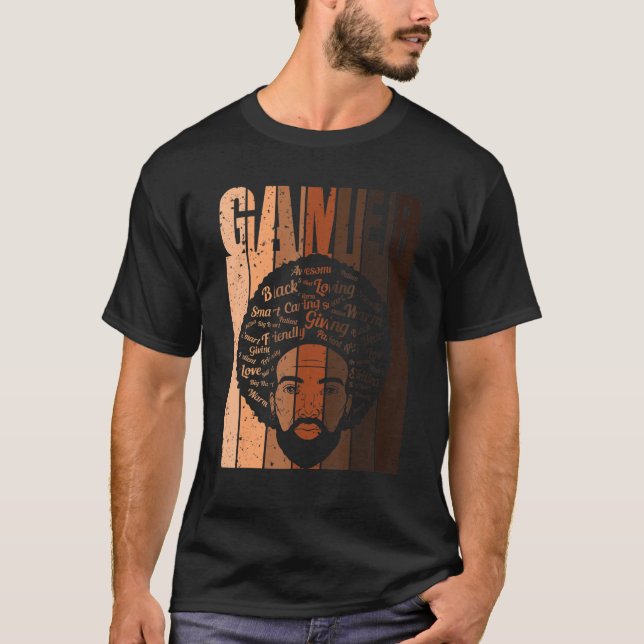 Camiseta Jogador Afro Black History Mês Retro BLM Games Vi (Frente)