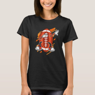 Camiseta Jogador americano de futebol americano que se atre