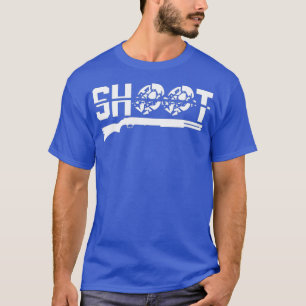 Camiseta Jogador atira em Clay Pigeon