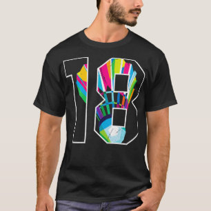 Camiseta Jogador Badminton Badminton do 18º aniversário Bad