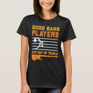 Camiseta Jogador Bass I Treble Guitar Notes Chors Httxp